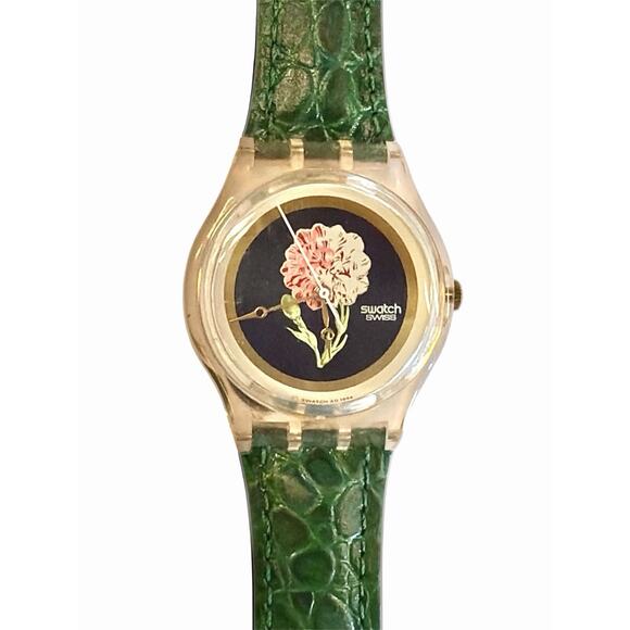 Swatch Watch ROSATHEA GP110 1995 Standard Gents Swiss Made Quartz - Picture 2 of 8